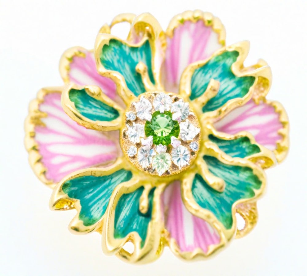 3月18日の誕生石　エマイユ