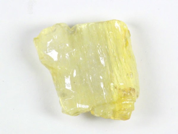 5月2日の誕生石　イエロー・ベリル原石